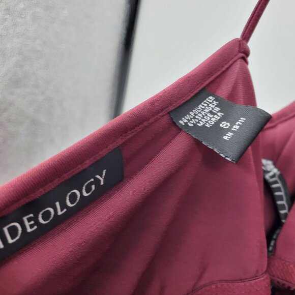 New Ideology Asym Hem Y2K Disco Fringe Sequin Jewel Neckline Whimsigoth Dress S - Picture 4 of 10